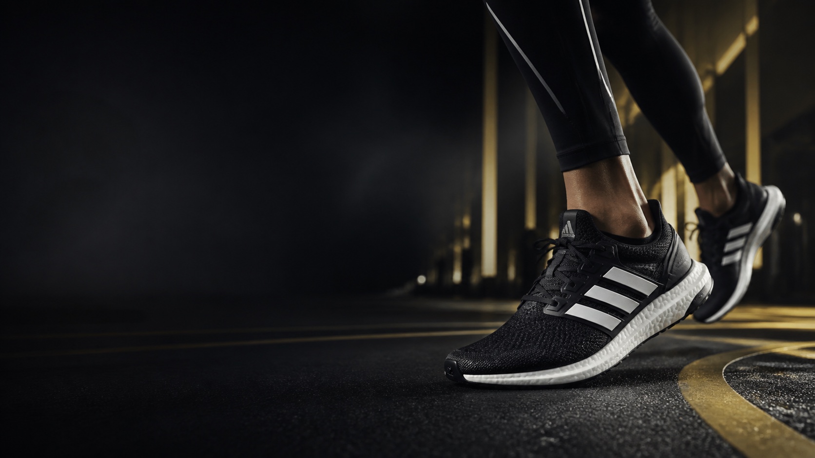 Adidas tekaška obutev v gibanju